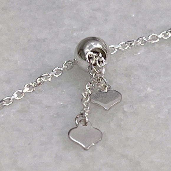 Sterling Silver Multi Row Herringbone Braided BOLO Bracelet - Picture 5 of 9